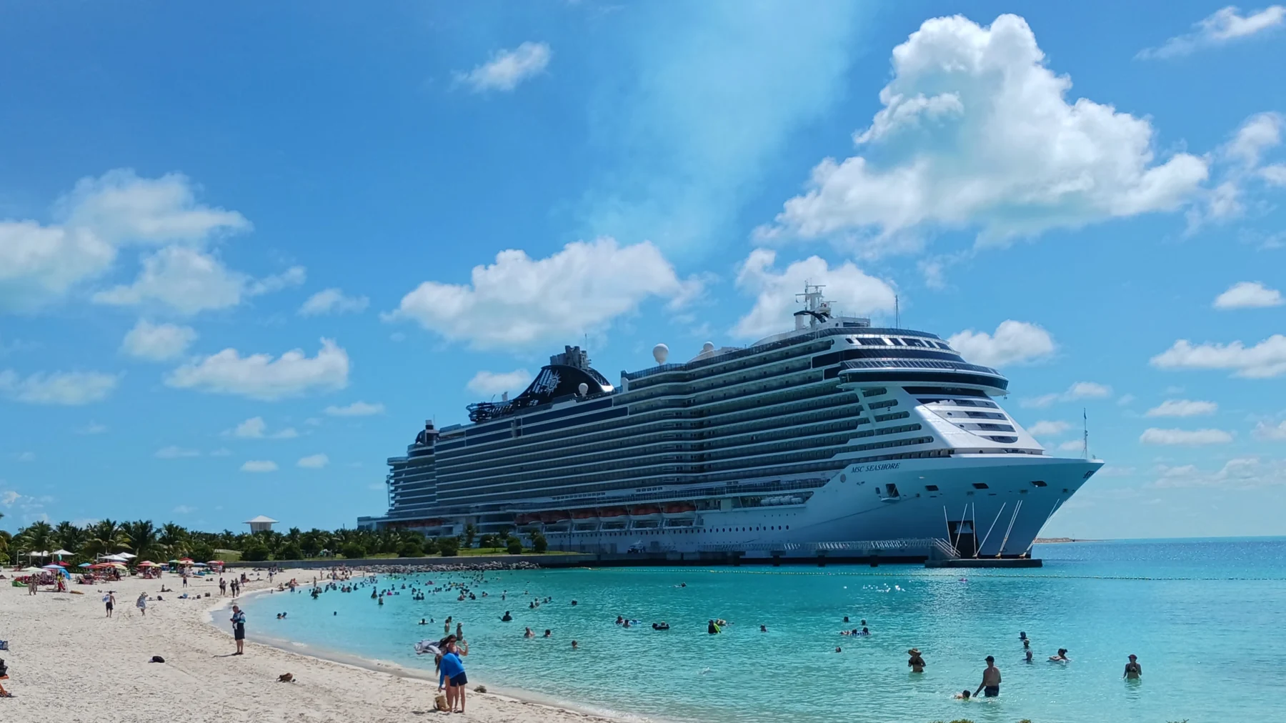 Photograph of MSC Seashore